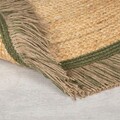 Covor Kahana Green, Flair Rugs, D180 cm, iuta/poliester, verde