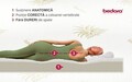 Pachet saltea Bedora Confort Relax Aloe Vera 140 x 190 cm + pilota + perne, spuma memory