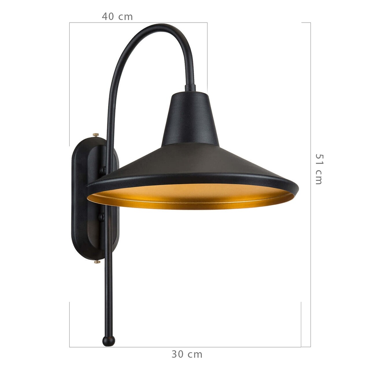 Lustra Siyah, MDL.3647, Squid Lighting, 40x51x30 Cm, 20W, Negru