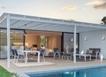 Covor de exterior Savan Outdoor, Bizzotto, 200 x 300 cm, polipropilena, lucrat manual, bej