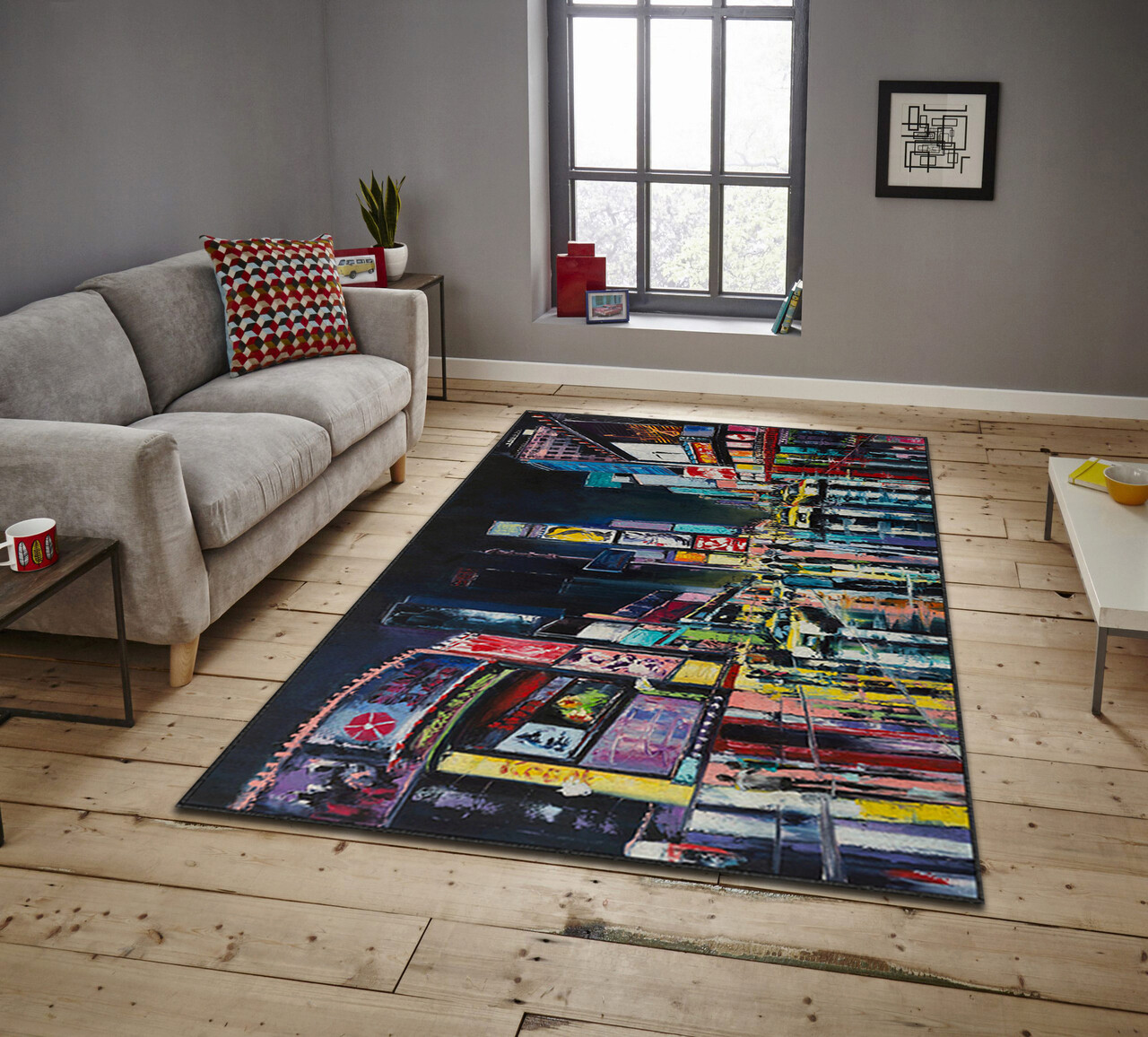 Covor, ASR CRPT-20 , 160x230 cm, Poliester, Multicolor