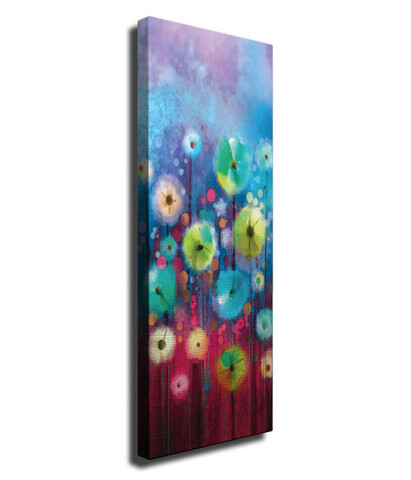 Tablou decorativ, PC248, Canvas, Lemn, Multicolor