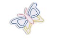 Decoratiune luminoasa LED, Butterfly, Benzi flexibile de neon, DC 12 V, Multicolor