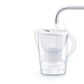 Cana filtranta Brita, Marella MAXTRA+, plastic, 2.4 L, Starter Pack + 3 filtre, alb