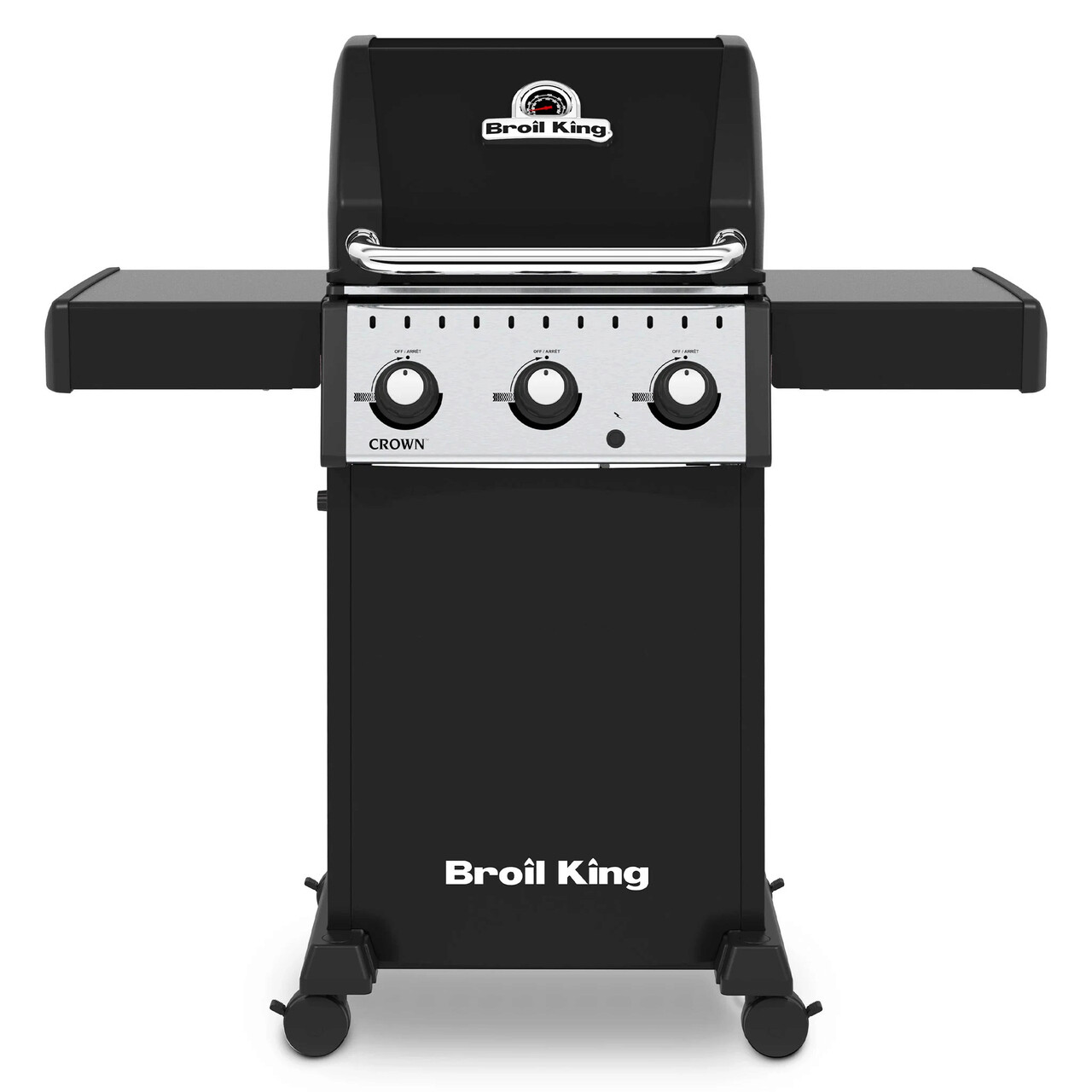 Gratar CROWN 310 Broil King, 118.1x58.4x116.8 cm, inox/fonta, negru/gri