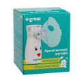 Aparat pentru aerosoli U-grow, 3.95x11.8 cm, ABS, alb