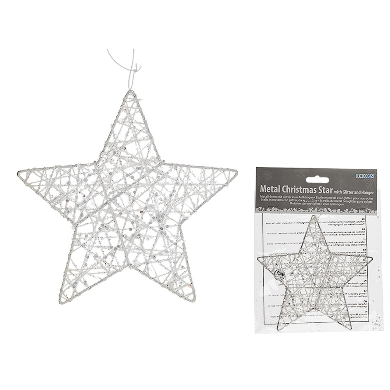 Ornament Pentru Pomul De Crăciun White Star