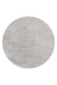 Covor Feather Soft Grey, Flair Rugs, D133 cm, polipropilena, gri