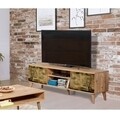 Set mobilier living 3 piese, comoda, comoda tv si masuta, Motto 729, Vella, atlantic pine