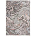 Covor Marbled Blush, Flair Rugs, 80x150 cm, polipropilena/poliester, roz pudra