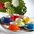 Set de cafea Kutahya Porselen, TL12KT140, 12 piese, portelan