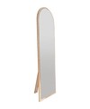 Oglinda decorativa, Siam, Emma, 50x160x2.2 cm, MDF , Natural