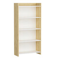 Corp biblioteca, Olivia, Amy, 63.6x150x29.6 cm, PAL, Safir / Alb