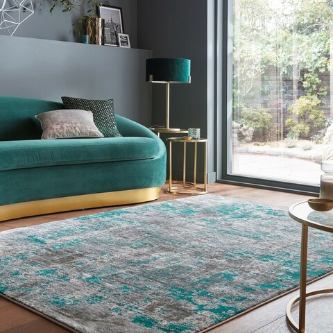 Covor Wonderlust Green, Flair Rugs, 120x170 cm, polipropilena, verde