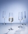 Set 4 pahare sampanie, Villeroy & Boch, Ovid, 250 ml, sticla cristal