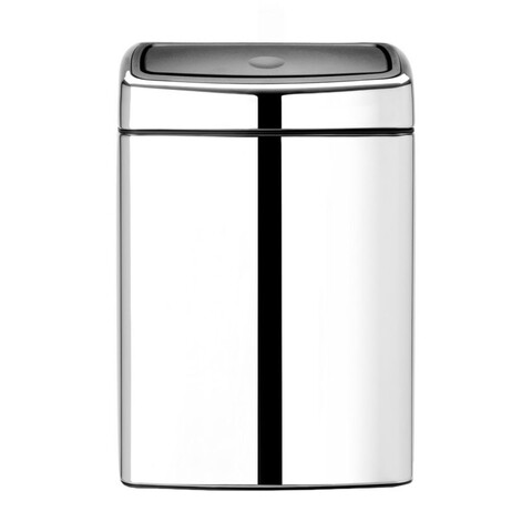 Cos de gunoi, Brabantia, Touch, 477201, 10 L, inox, argintiu