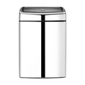 Cos de gunoi, Brabantia, Touch, 477201, 10 L, inox, argintiu