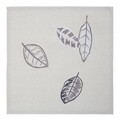 Servet de masa Leaf, Ambition, 30x30 cm, poliester, gri