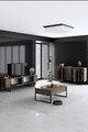 Set mobilier living, Bexley, Luxe, PAL, Nuc / Negru