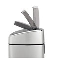 Cos de gunoi, Brabantia, Touch, 477201, 10 L, inox, argintiu