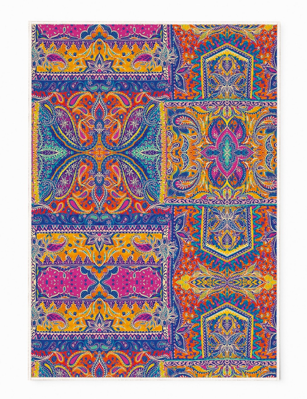 Covor Masala, Oyo Concept, 100x140 cm, poliester, multicolor