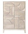 Bufet inferior Archita, Bizzotto, 85 x 42 x 123 cm, lemn de mango/MDF