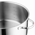 Cratita cu capac saucepan BergHOFF, Essentials Comfort, Ø 16 cm, 1.6 L, inox 18/10, capac din sticla