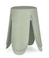 Scaun Imogen Tiffany, Bizzotto, 37x47 cm, polipropilena/piele ecologica, verde tiffany