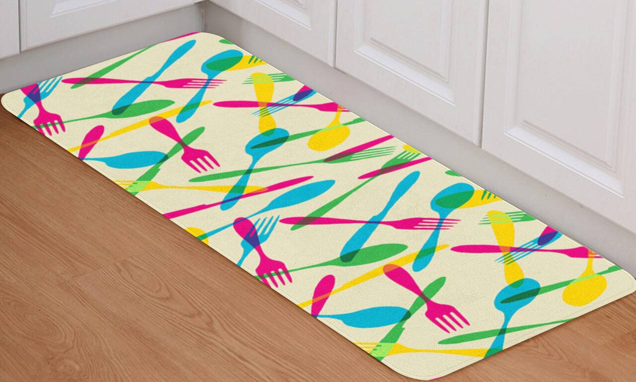 Covor pentru bucatarie, Oyo Concept, sed_carpet_2010, 58 x 115 cm, poliester, multicolor