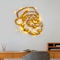 Decoratiune de luminoasa XMASGOLD-014, Tanelorn, 61x59 cm, metal, auriu