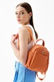 Rucsac, Lucky Bees, 915 Orange, piele ecologica, portocaliu