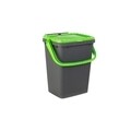 Cos de gunoi ECO PLUS stivuibil, colectare selectiva, plastic, 50 L, verde