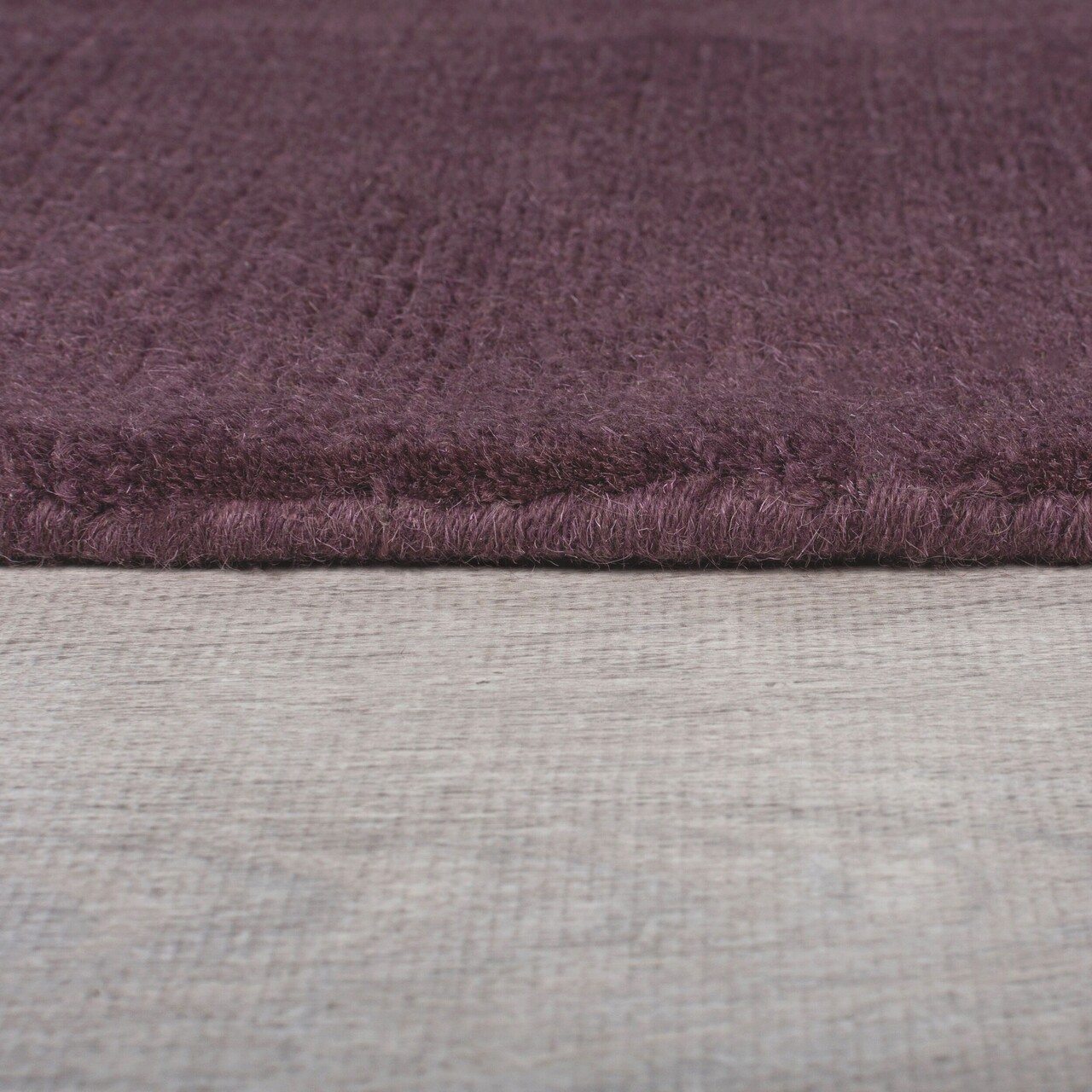 Covor Textured Border Purple, Flair Rugs, 160x230 cm, lana, mov