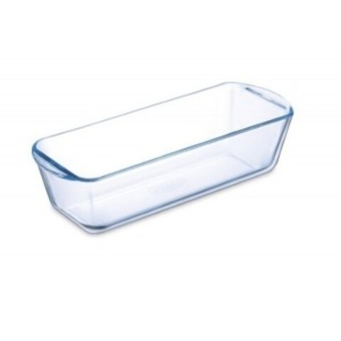 Tava pentru chec/cozonac, Pyrex, Bake&Enjoy, 11 x 28 cm, sticla termorezistenta