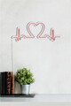 Decoratiune luminoasa LED, Love Rhythm, Benzi flexibile de neon, DC 12 V, Roz