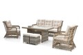 Set mobilier de gradina, Divona, Ibiza, Crem