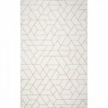 Covor rezistent LG 02 - White, Yellow, 160x230 cm