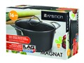 Oala cu capac Magnat, Ambition, 16 cm, 1.3 L, aluminiu forjat, invelis non-stick