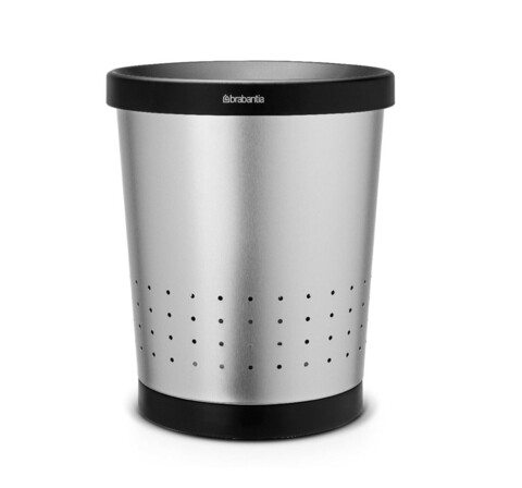 Cos de gunoi pentru hartie, Brabantia, Brilliant Steel Matt, 11 L, inox, gri