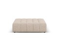 Taburet, Jennifer-140, Micadoni Home, 102x80x40 cm, tesatura chenille din poliester, bej