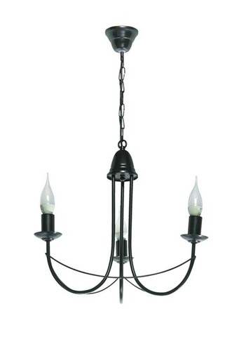 Candelabru Lampex, Nicosia 3 Black, E14, 3x40W