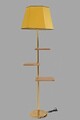 Lampadar, Stala, 846STL3593, Metal, Auriu