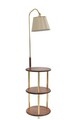 Lampadar, Stala, 846STL3507, Metal, Aur / Nuc