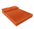 Canapea extensibila Urban Living, 136x80x40 cm, Orange