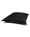 Fotoliu puf, Bean Bag, Ferndale, 100 x 100 cm, poliester impermeabil, negru