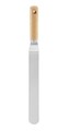 Spatula de patiserie pentru intins glazura/crema Natural, Ambition, 37 cm, otel, maro