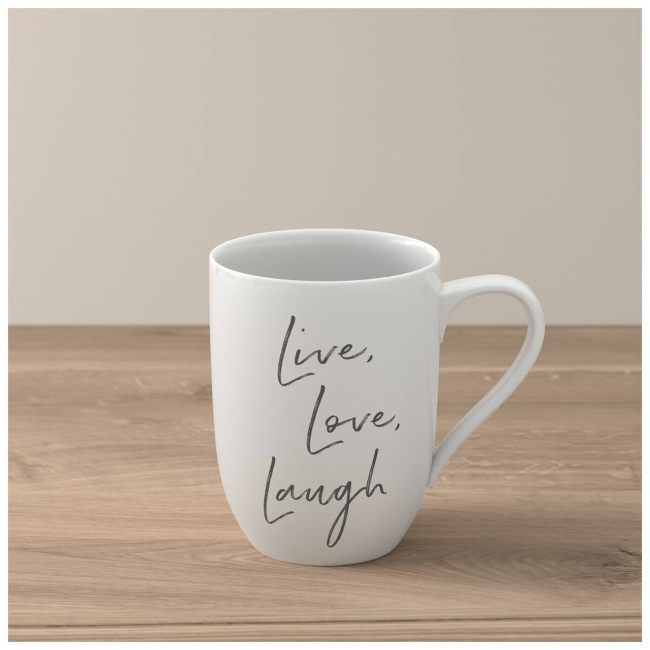 Cana Live Love Laugh, Villeroy & Boch Statement, 280 ml, portelan premium - 2 | YEO