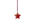 Decoratiune luminoasa Red Star, Lumineo, Ø20 cm,  sticla