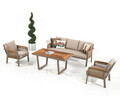 Set mobilier de gradina, Divona, Artemis Plus, Cappuccino