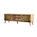 Set mobilier living 3 piese, comoda, comoda tv si masuta, Motto 729, Vella, atlantic pine